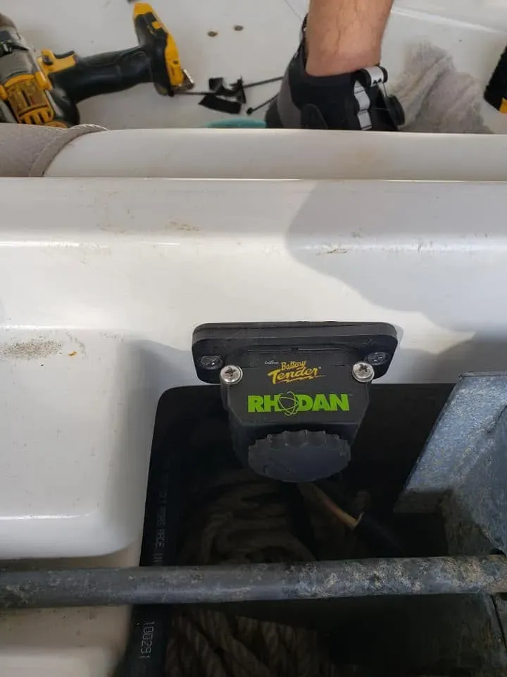 Battery charger installation